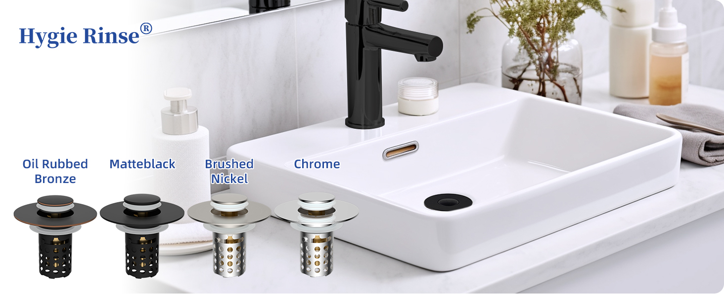 Bathroom Sink Pop Up Drain Strainer