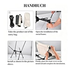 camping chair handbuch
