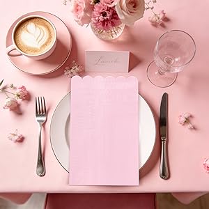 pink napkins pink dinner napkins pink paper napkins disposable bathroom guest napkins