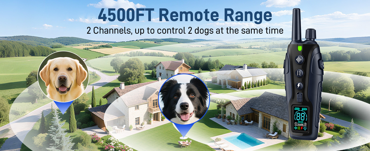 4500ft remote range