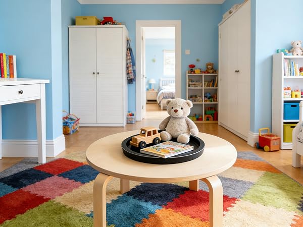 11 Inches Round Wooden Tray