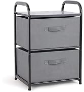 MAX Houser Dresser for Bedroom with 2 Drawers, Wide Chest of Drawers, Fabric Dresser, Storage Org...