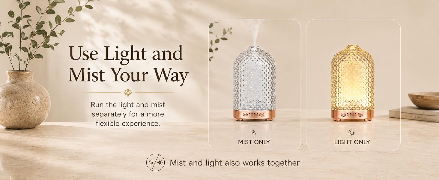 dimond glass mist and light desktop