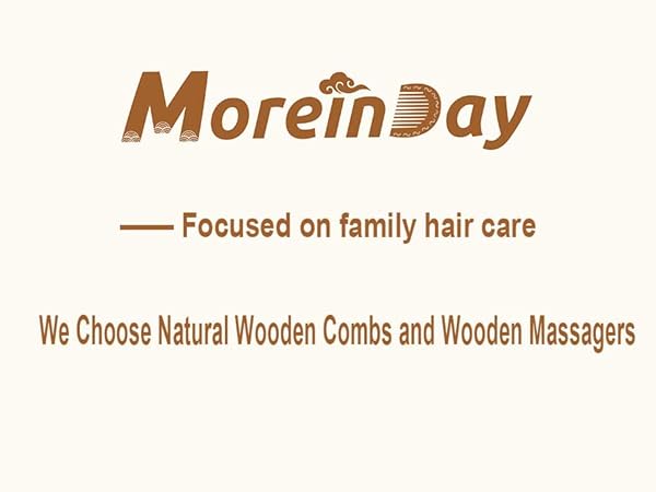 wooden comb