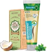 Bentodent Fluoride Free Mineral Toothpaste with Natural bentonite Clay, 100 g and Organic Coconut...