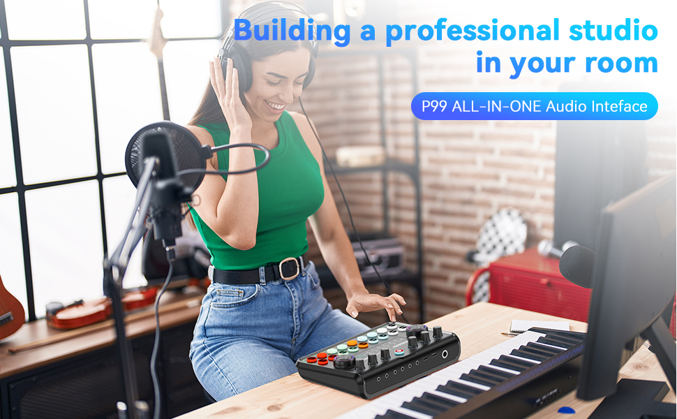 SINWE P99 Building a professional studio in your room