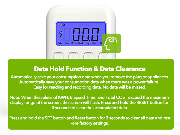 Data Hold Function & Data Clearance