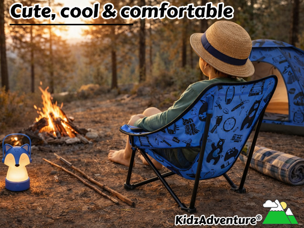 toddler time outdoor out lawn kid folding child chair camping beach boy girl sillas saucer camp