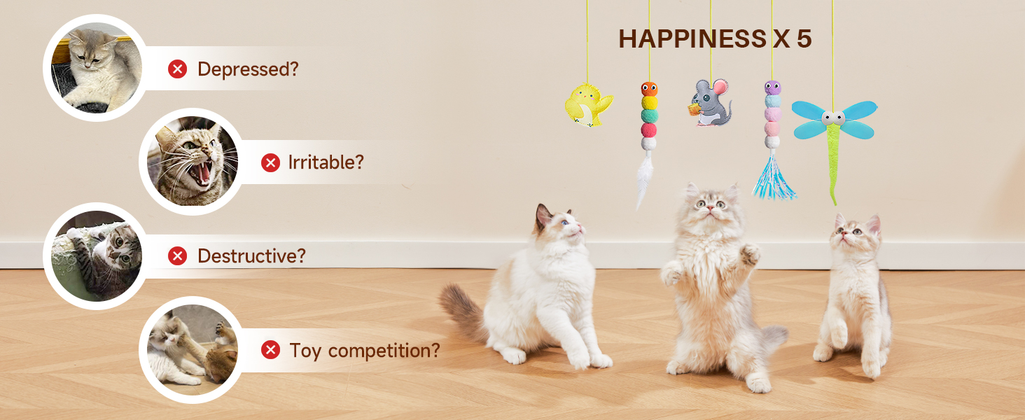 Hanging Cat Toys