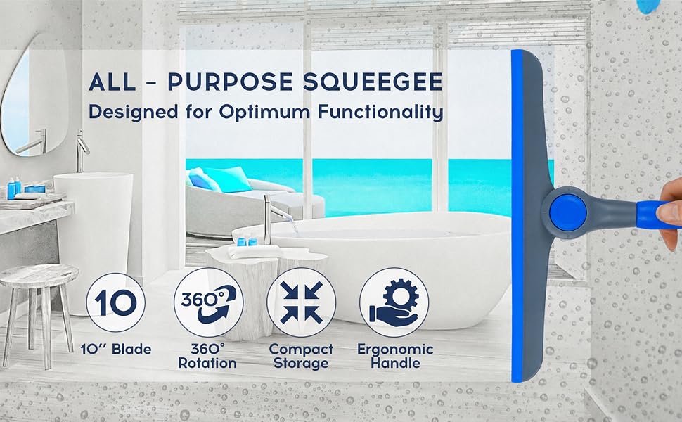 All purpose squeegee