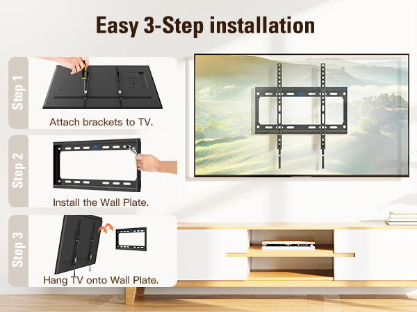 Easy 3-Step installation