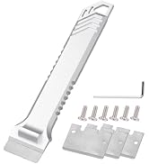 Universal 3D Printer Scraper Tool Kit with 3 Replaceable SK5 Steel Blades, for Bambu Lab X1 P1 Cr...