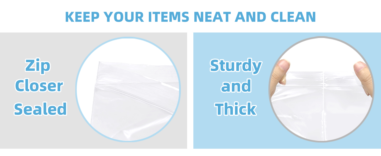 zipper storage bags