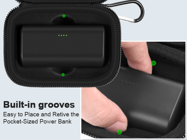 Built-in grooves