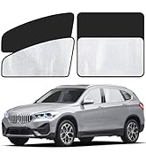 XCBYT Car Window Covers - 4 Pack Car Window Shades Double-sided Car Privacy Curtains for Breastfe...