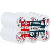 PROMAXCO Heavy Duty Packing Tape 24 Rolls, Total 1560Y, Clear, 2.8 mil, 1.88 inch x 65 Yards, Ult...