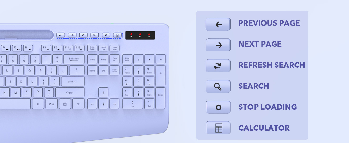wireless keyboard and mouse combo