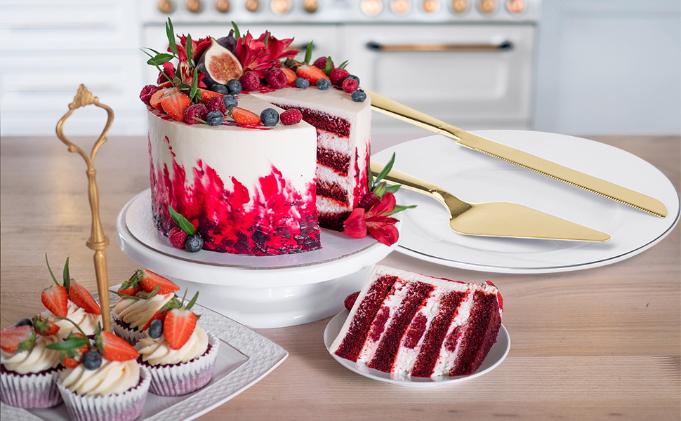 Cake Cutting Set Gold 970X600-2
