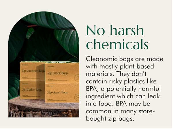 cleanomic sandwich zip bag