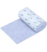 VOCOMO Felt Furniture Pads, Non Slip Self Adhesive Cuttable Felt Strips Gray Heavy Duty Felt Stri...
