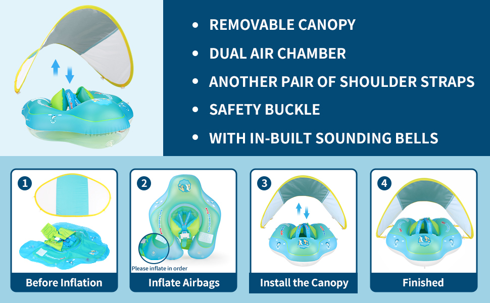 inflatable infant float