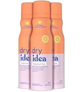 Dry Idea Fragrance-Free Dry Spray Deodorant & Antiperspirant for Women - Hypoallergenic for Sensi...