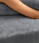 BEDELITE Flannel Queen Fitted Sheet & Pillowcases Set, 3Pcs Ultra Soft Plush Fleece Bed Sheet wit...