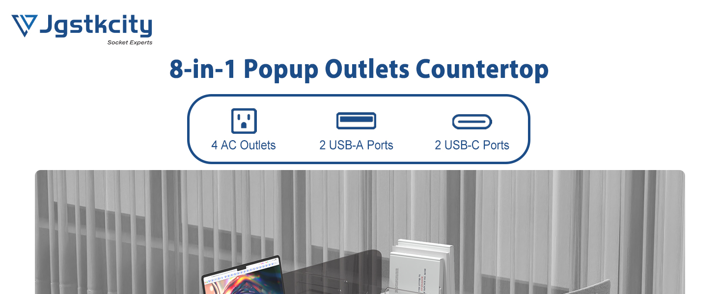 pop up outlet for kitchen countertop