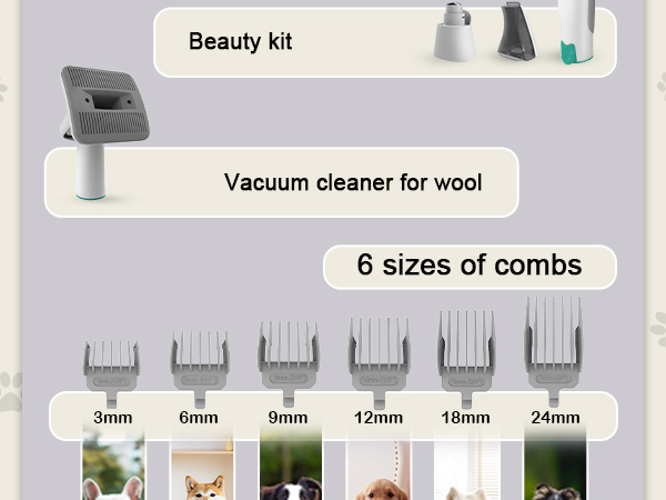 dog grooming vacuum