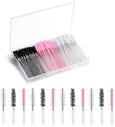 150pcs Disposable Mascara Wands Eyelash Brush Spoolies,For Eye Lash Extension,Mascara Wands Makeu...