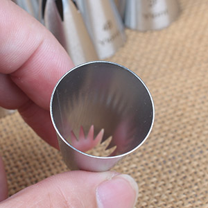 detail of pastry nozzle