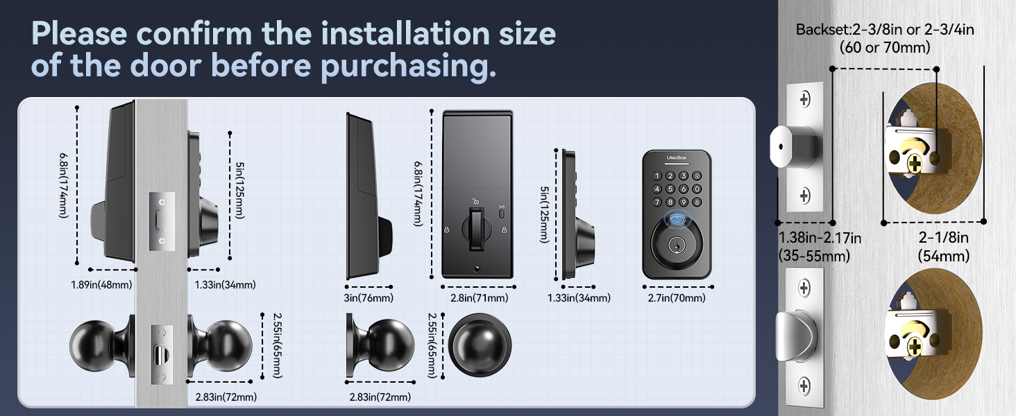 keyless entry door lock