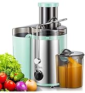 Juicer Machine, 500W Centrifugal Juicer Extractor with Wide Mouth 3” Feed Chute for Fruit Vegetab...