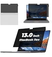 Yamaya Nano-Suction Laptop Privacy Screen for 2026 MacBook Neo 13 Inch A18 Pro, Anti Glare Film B...