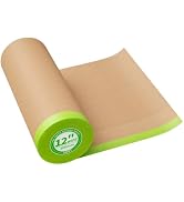 SWRT Pre-Taped Masking Paper for Painting, 12 in x 50 ft, 1 Roll | Fast Surface Prep; Helps Reduc...