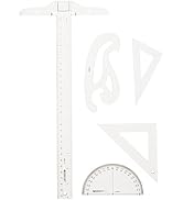 Westcott Drafting Set, Clear, SK-52
