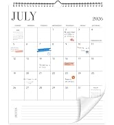 Wall Calendar 2026-2027, 18 Month Calendar from July 2026 to December 2027 14.5" x 11.8" Large De...