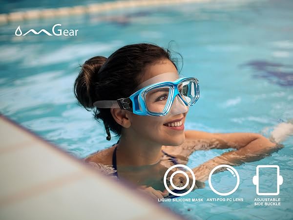 Men swim mask
