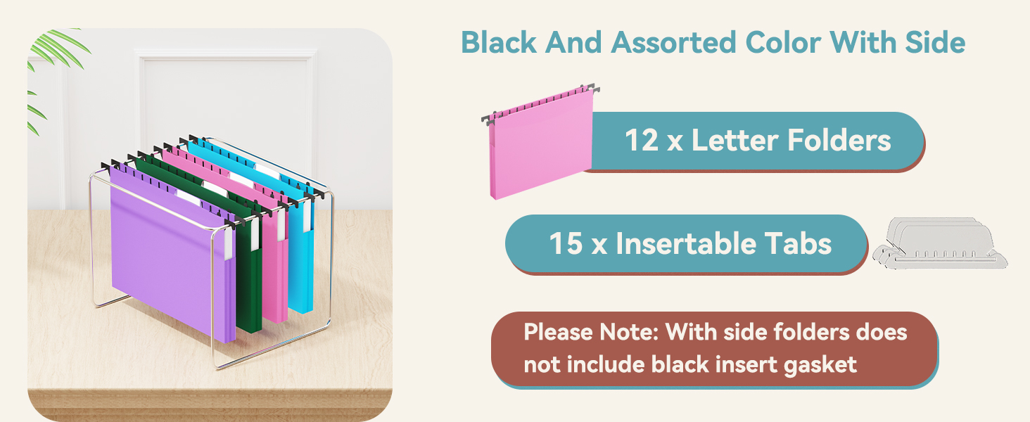 hanging file pockets