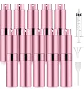 KBTYUDD 10 Pack 8ML Travel Perfume Bottle Refillable Empty Perfume Atomizer Cologne Travel Spray ...