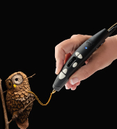 SCRIB3D PRO: PEN CREATING AN OWL