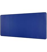 Laokiiy Desk Mat, Dual-Sided Desk Pad, Large Mouse Pad for Desk, Natural Cork & PU Leather Non-Sl...
