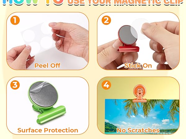 magnetic clips