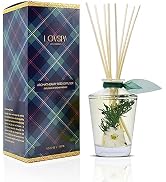 LOVSPA Reed Diffuser Set, Sparkling Balsam Scented Oil Diffuser with Sticks, Home Fragrance Acces...