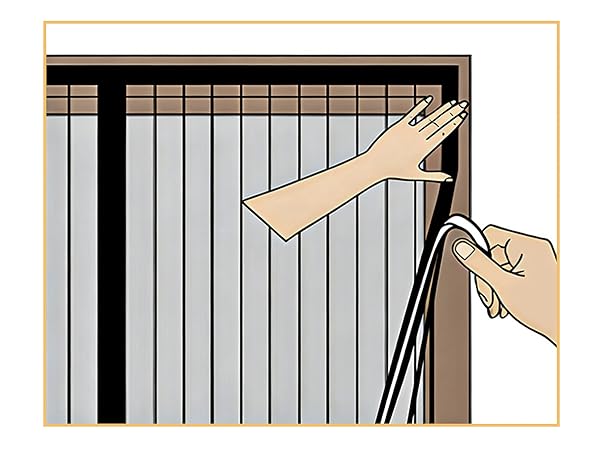 Magnetic Screen Door