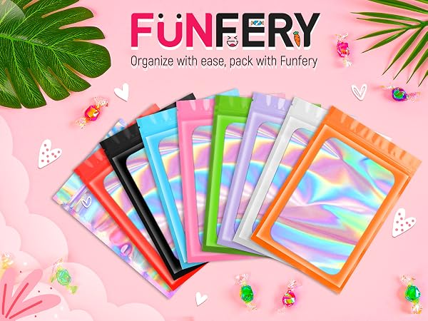 FUNFERY holographic bags