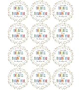 WALENGIF Thank You for All You Do Stickers