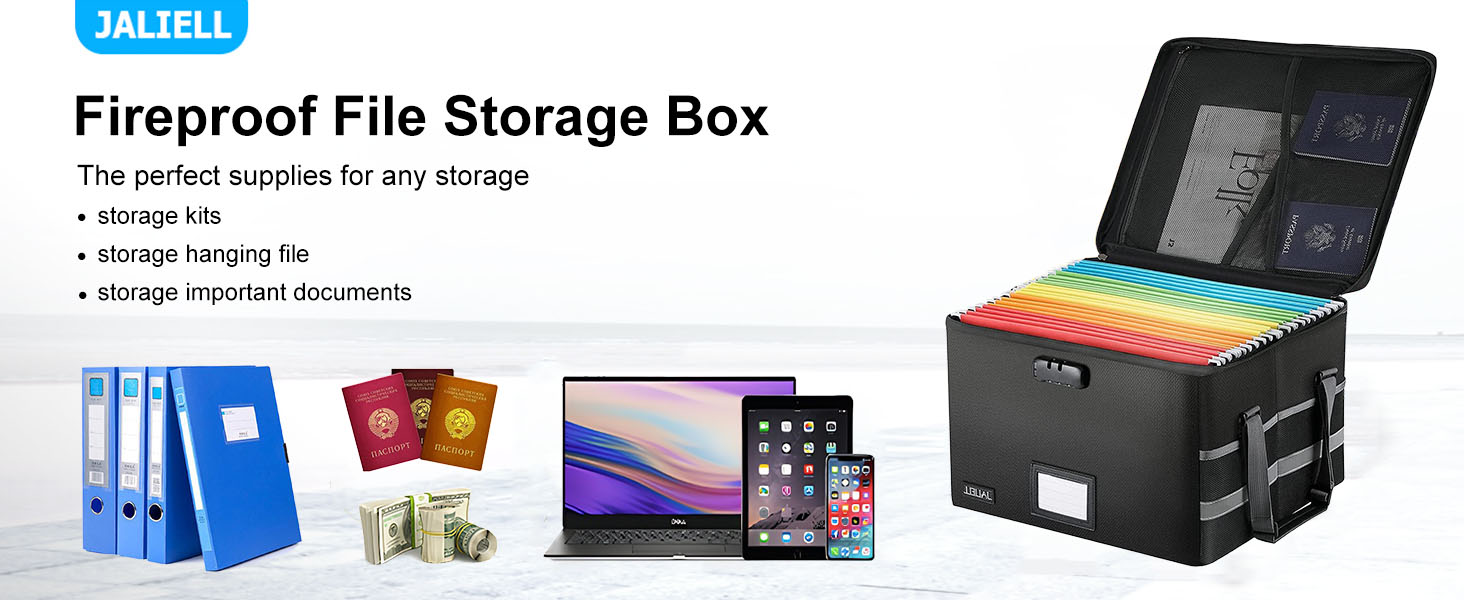 fireproof document box document organizer