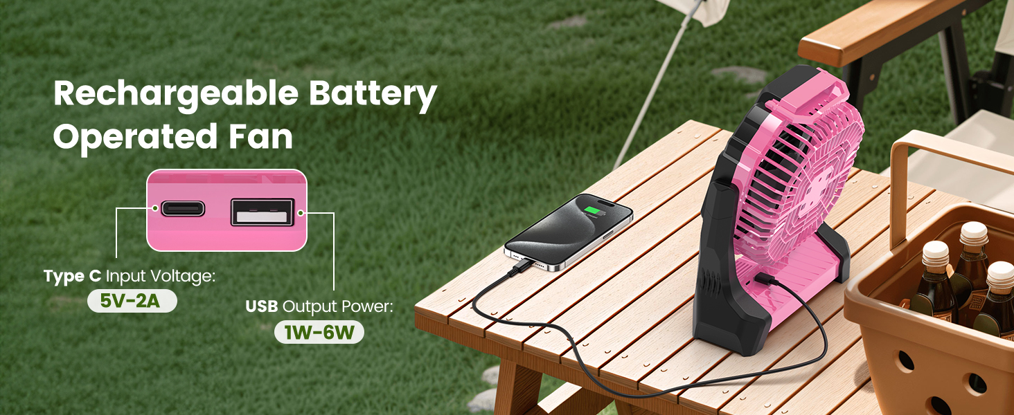 battery operated fan