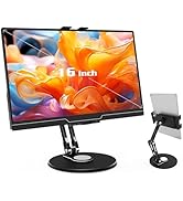 Bimo Tablet Stand Holder for ipad,Portable Monitor Stand Holder for 15.6'',16'',360°Rotate Stand ...